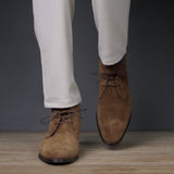 Hamilton Chukka Boot Medium Brown Suede