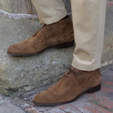 Hamilton Chukka Boot Medium Brown Suede