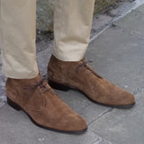 Hamilton Chukka Boot Medium Brown Suede