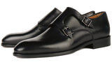 Ashcroft Monk Strap Black