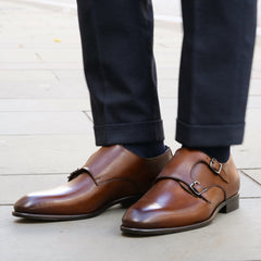 Ashcroft Monk Strap Tan