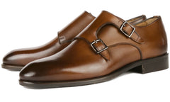 Ashcroft Monk Strap Tan