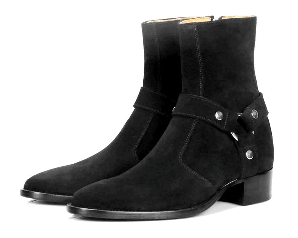 harness-zip-boot-black-suede-