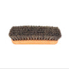 Rectangular brush with bristles on a white background