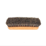 Rectangular brush with bristles on a white background