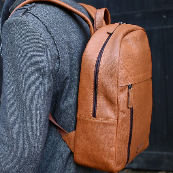 Leather Backpack/Rucksack Tan