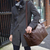 Leather Holdall/Weekend Bag Brown