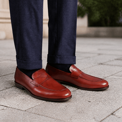 Monaco Penny Loafer Chestnut