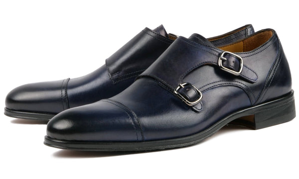 monk-strap-shoe-blue-bourne-  display picture 1