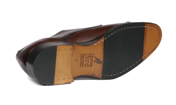 Bourne Monk Strap Brown SB