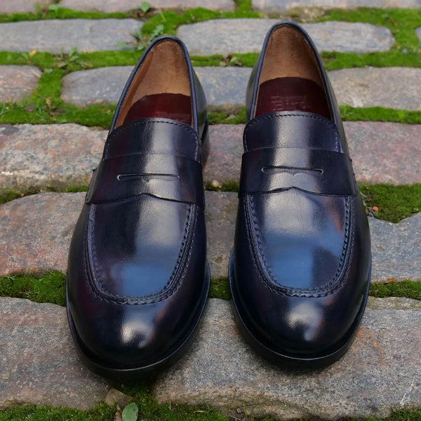 Roma Penny Loafer Blue