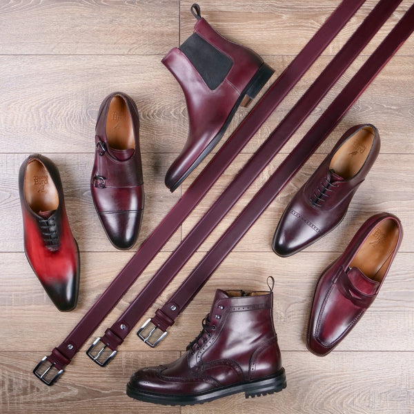 Bourne Monk Strap Oxblood