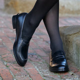 Roma Penny Loafer Black