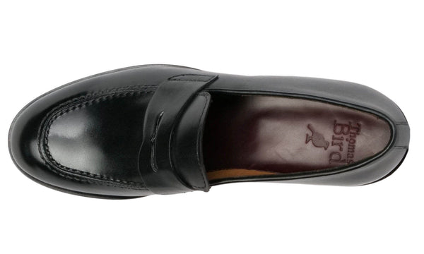 Roma Penny Loafer Black