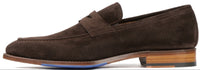 Hampton Penny Loafer Brown Suede