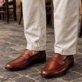 Monaco Penny Loafer Chestnut