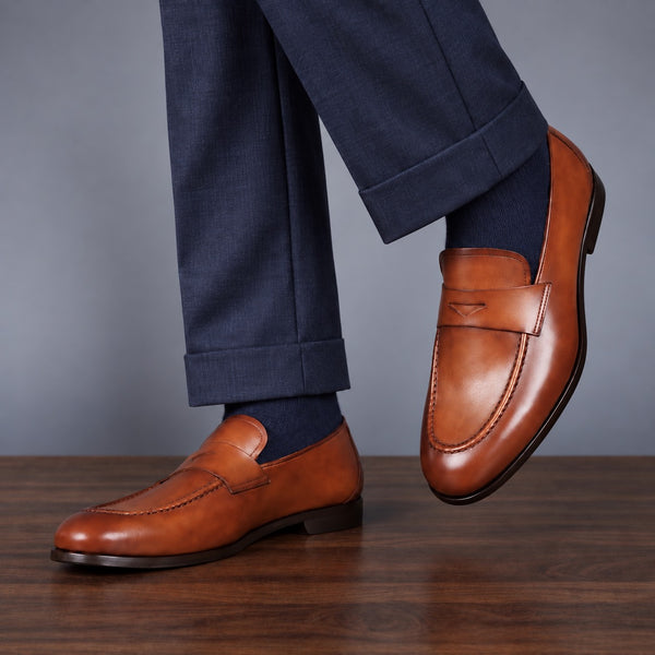 Monaco Penny Loafer Chestnut