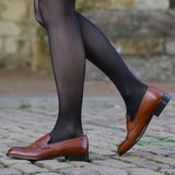 Roma Penny Loafer Chestnut