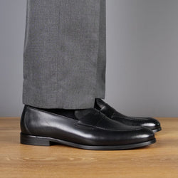 Monaco Penny Loafer Black