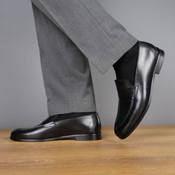 Monaco Penny Loafer Black