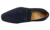 Hampton Penny Loafer Navy Blue Suede