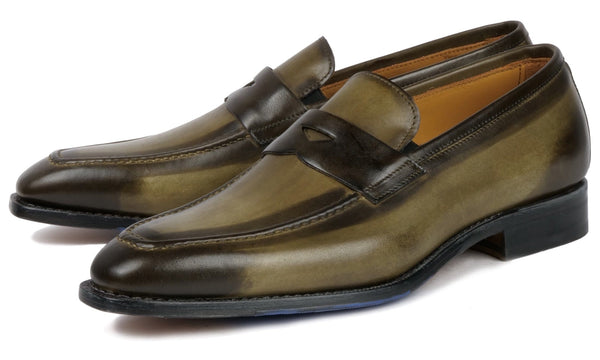 penny-loafer-olive-green-  display picture 3
