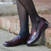 Roma Penny Loafer Oxblood