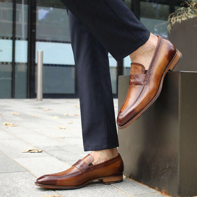 Hampton Penny Loafer Tan