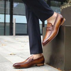 Hampton Penny Loafer Tan