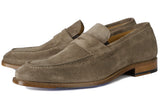 Hampton Penny Loafer Taupe Brown Suede