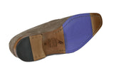 Hampton Penny Loafer Taupe Brown Suede