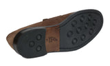 Monaco Penny Loafer Taupe Brown Suede