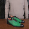 Benson Wholecut Custom Patina Green