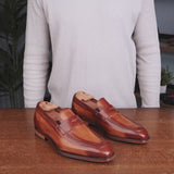 Hampton Penny Loafer Chestnut