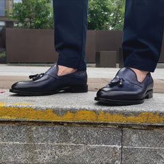 Henley Tassel Loafer Blue