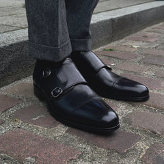 Bourne Monk Strap Black