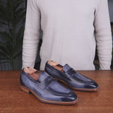 Hampton Penny Loafer Blue