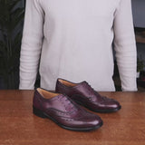 Siena Wingtip Oxford Brogue Oxblood