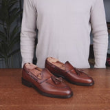 Henley Tassel Loafer Tan