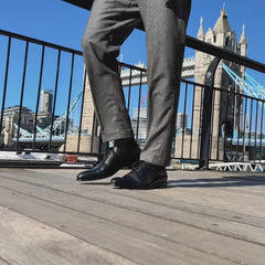 Benson Wholecut Oxford Black