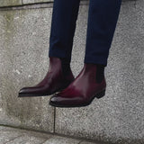 Milan Chelsea Boot Oxblood