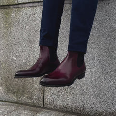 Milan Chelsea Boot Oxblood