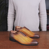 Benson Wholecut Custom Patina Tan
