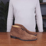 Hamilton Chukka Boot Medium Brown Suede