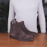Eastwood Chelsea Boot Brown Suede Vibram