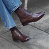 Florence Wingtip Brogue Boot Brown