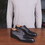 Harrow Cap Toe Oxford Black