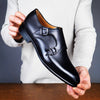 Ashcroft Monk Strap Black