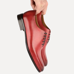 Benson Wholecut Oxford Scarlet Red