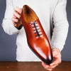 Benson Wholecut Oxford Chestnut